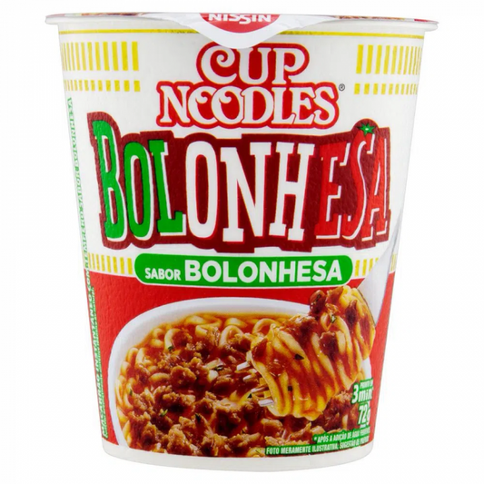 Macarrão Cup Noodles Bolonhesa 70g