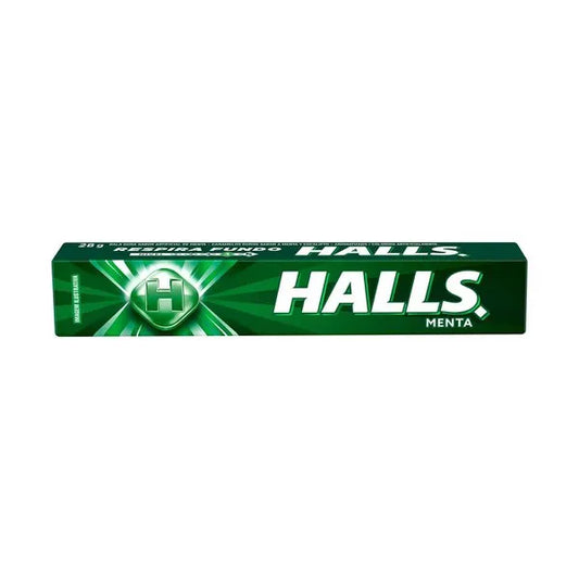 Bala de Menta Halls 28g