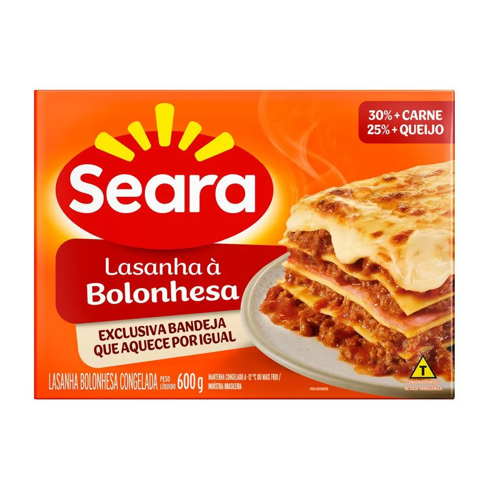 Lasanha à Bolonhesa Seara 600g