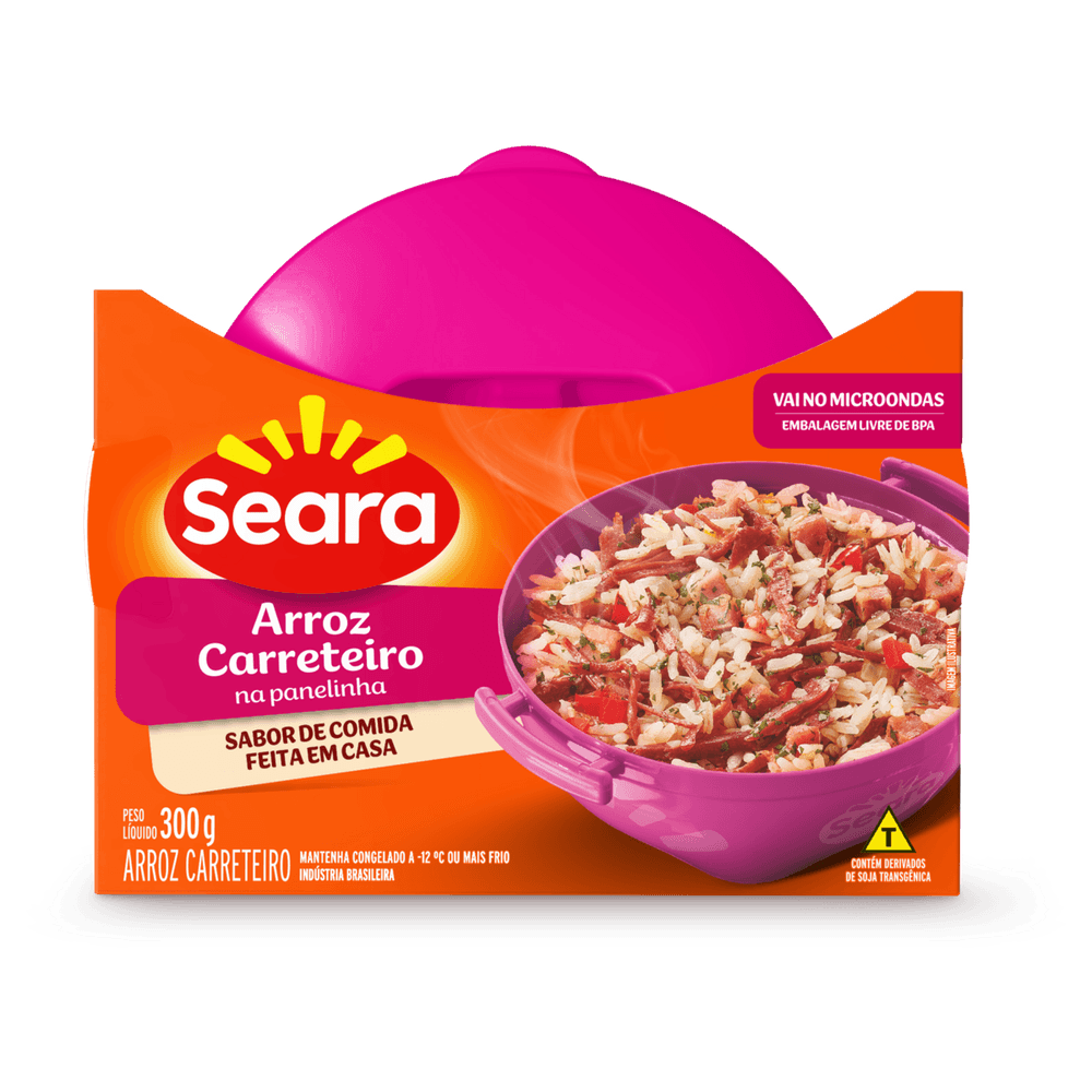 Arroz carreteiro Panelinhas Seara 300g