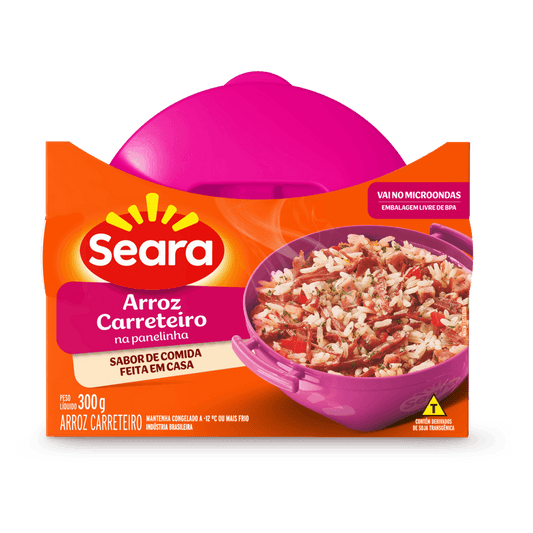 Arroz carreteiro Panelinhas Seara 300g