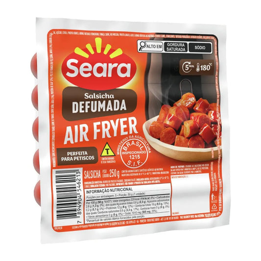 Salsicha defumada air fryer Seara 250g