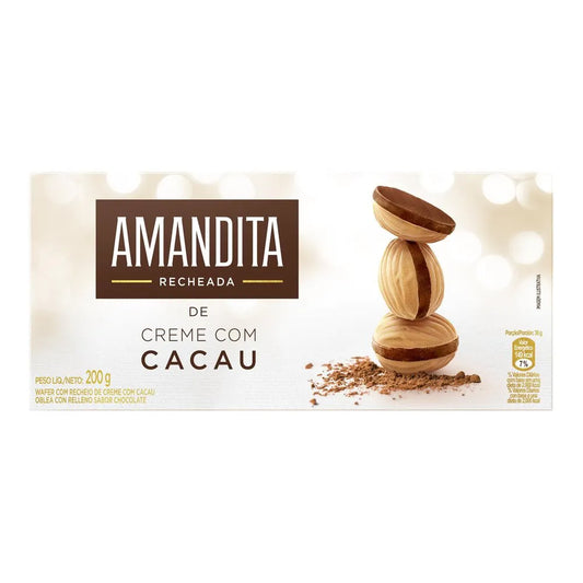 Chocolate Wafer Amandita 200g