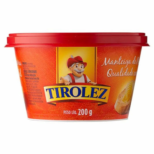 Manteiga Tirolez com Sal 200g