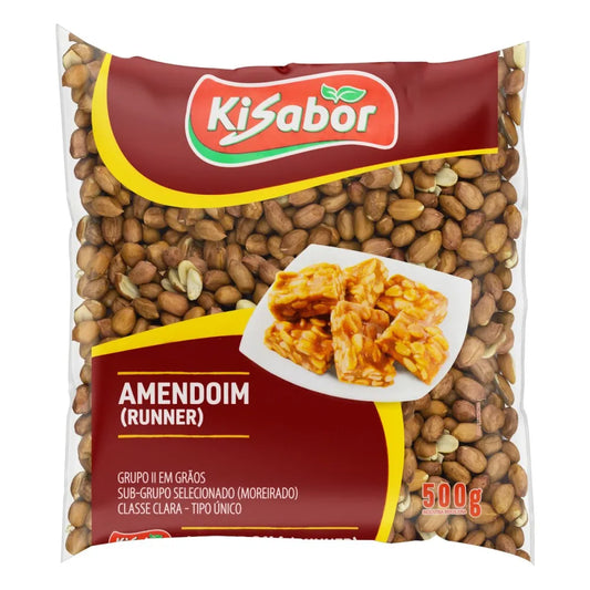Amendoim Runner Kisabor 500g