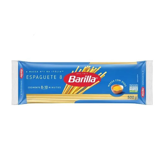 Macarrão Barilla Espaguete 8 Com Ovos 500g