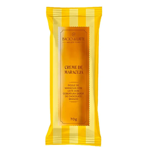 Picolé Bacio Di Latte Creme de Maracujá 70g
