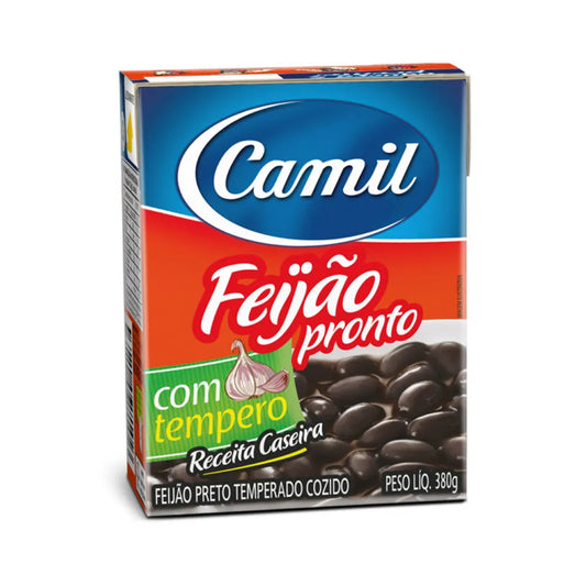 Feijão Preto Pronto Camil 380g
