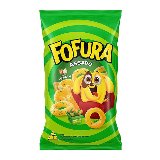 Salgadinho Anel Cebola Fofura 120g