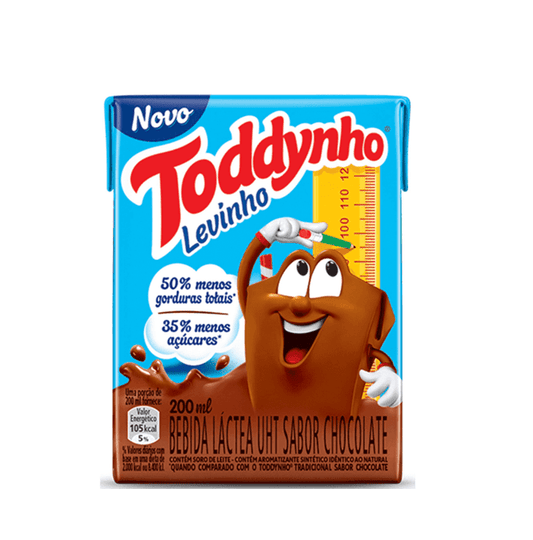 Bebida Láctea Uht de Chocolate Levinho Toddynho 200ml