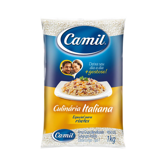 Arroz Culinária Italiana Camil 1kg
