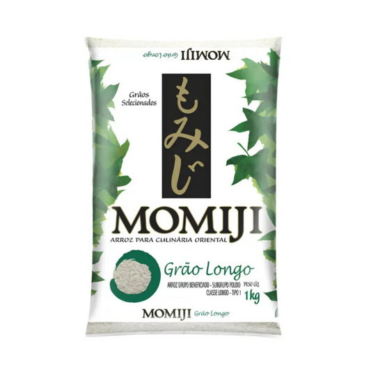 Arroz para Culinária Oriental Momiji Pacote 1kg