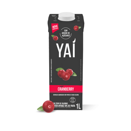 Chá Verde de Cranberry Yaí 1L