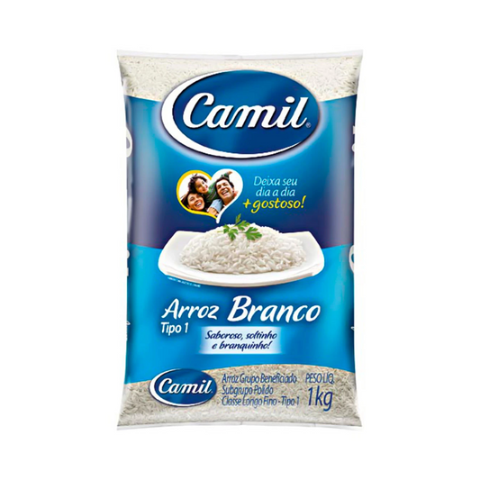 Arroz Branco Camil 1kg