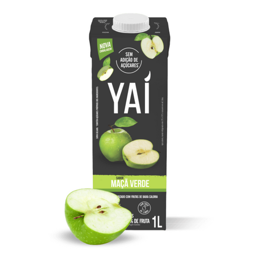 Chá Verde de Maçã Verde Yaí 1L
