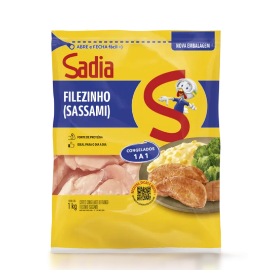 Filézinho Sassami de Frango Sadia 1Kg