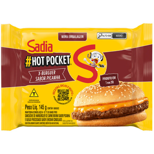 Hot Pocket X Picanha Sadia 145g