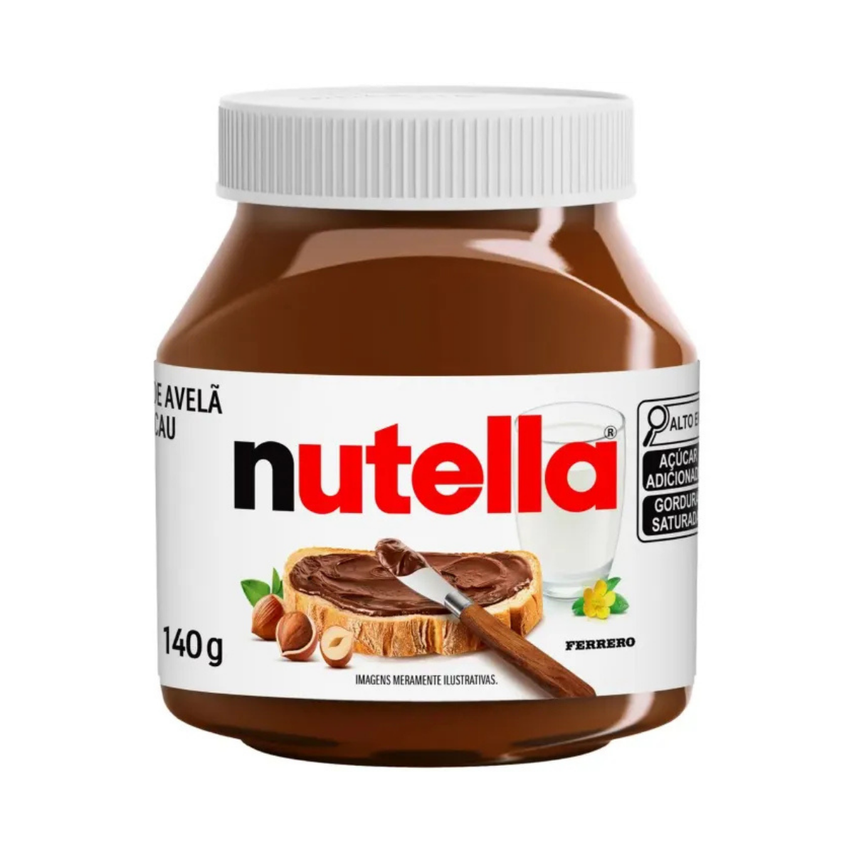 Creme de Avelã Nutella 140g