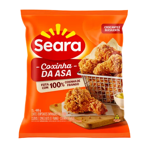 Coxinha de Frango Empanada Tradicional Seara 400g