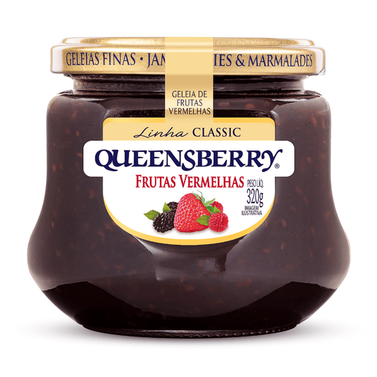 Geleia Queensberry Classic Frutas Vermelhas 320g