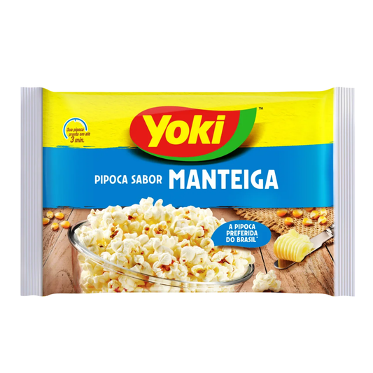 Pipoca para Microondas sabor Manteiga Yoki 100g