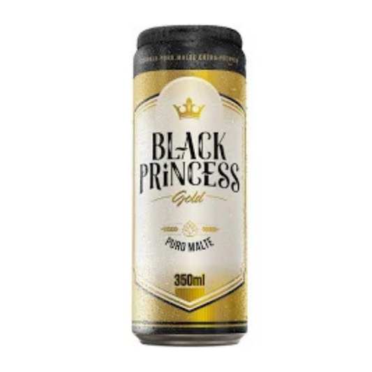 Black Princess Cerveja Gold Puro Malte 350ml