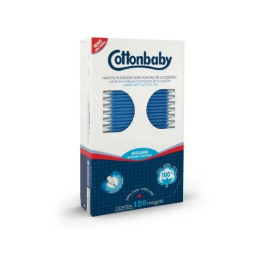 Cotonete com 150 Unidades Cottonbaby