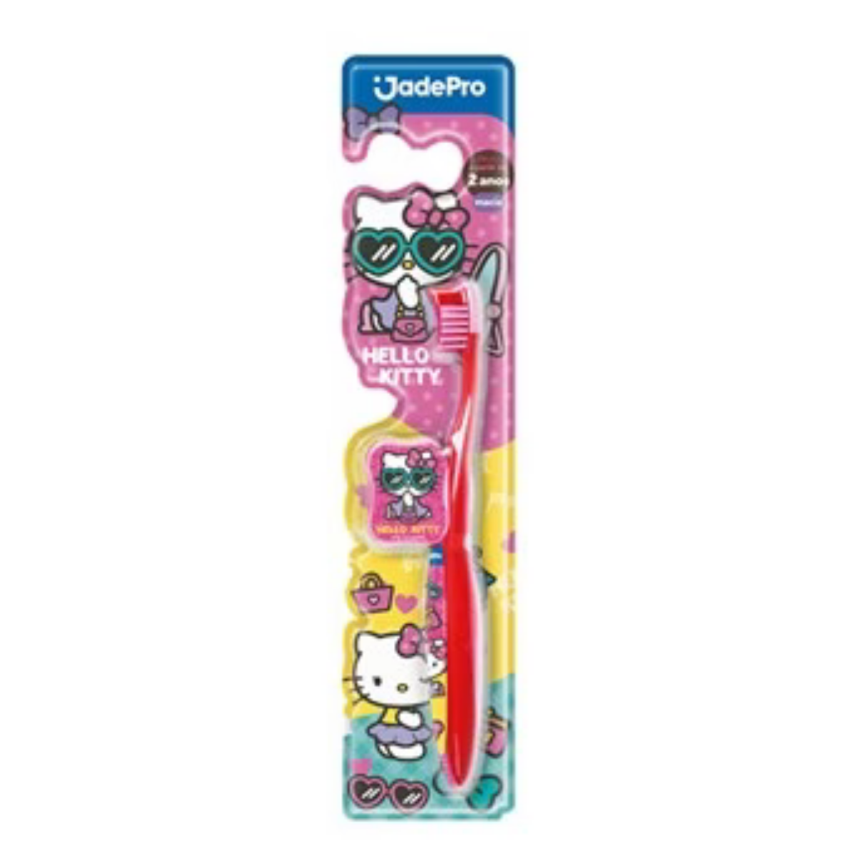 Escova Dental Infantil Jadepro Hello Kitty