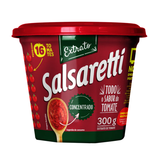 Extrato de Tomate Salsaretti Pote 300g