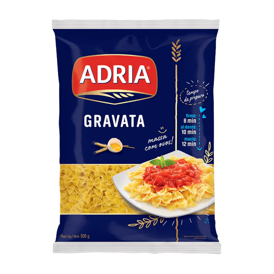 Macarrão Adria Com Ovos Gravata 500g