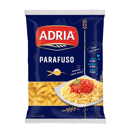 Macarrão Adria Ovos Parafuso 500g