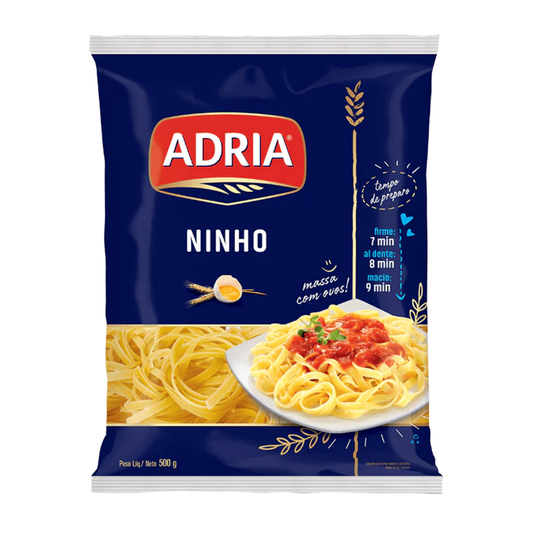 Macarrão Ninho com Ovos Adria 500g