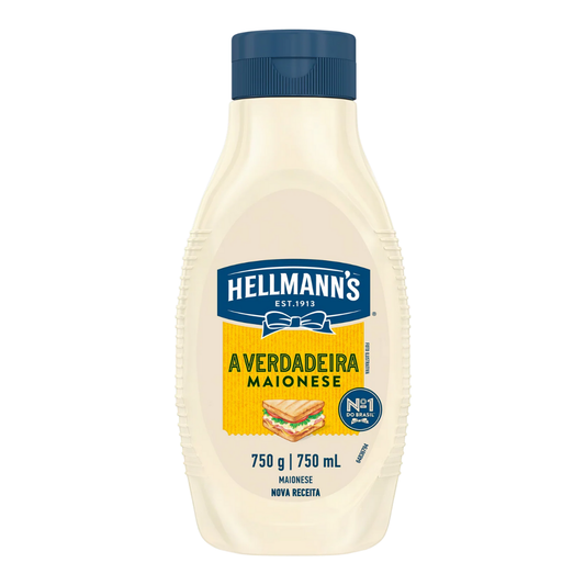 Maionese Hellmann's Tradicional Bisnaga 750g