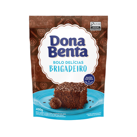 Mistura Bolo Dona Benta Brigadeiro 450g