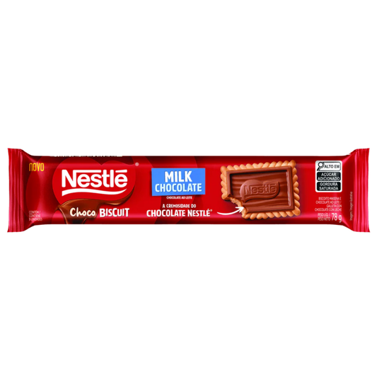 Biscoito Choco Biscuit Nestlé Ao Leite 80g