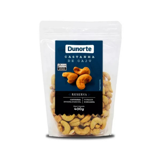 Castanha de Caju Dunorte Reserva sem glúten 400g