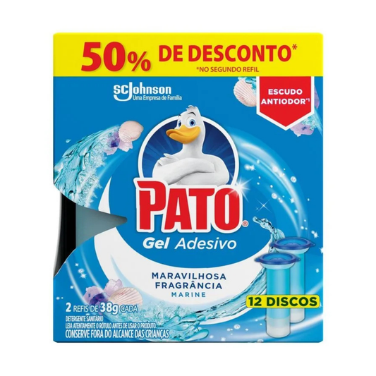 Adesivo Detergente Sanitário Gel Pato 76g