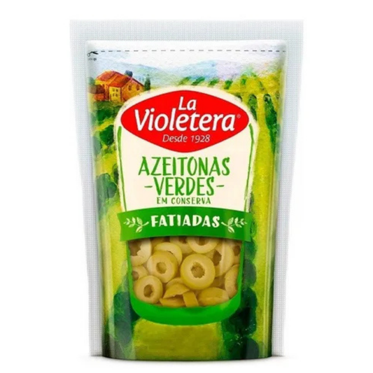 Azeitona verde fatiada La Violetera 310g