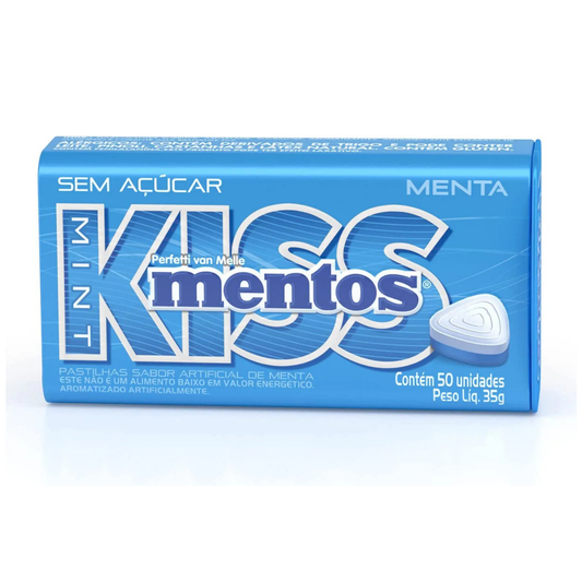 Bala Kiss Mint Mentos 35g