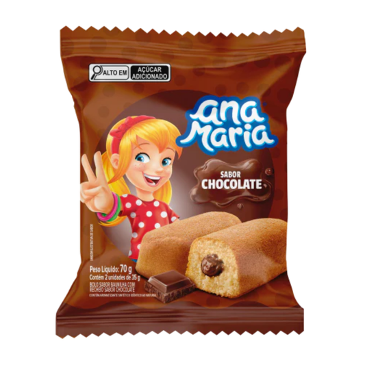 Bolo Ana Maria de Chocolate 70g