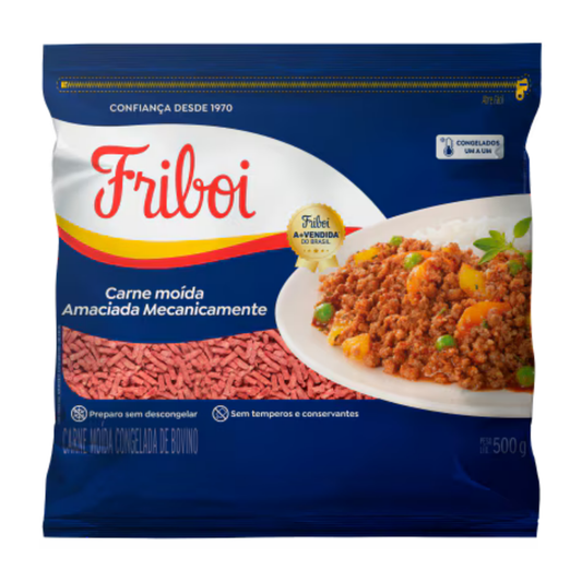 Carne Moida Bovina Congelada Friboi 500g