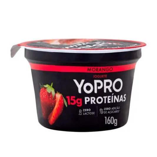 Iogurte de Morango 15G de Proteína YoPro 160g