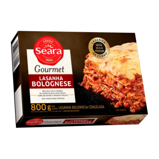Lasanha Bolonhesa Seara Gourmet 800g