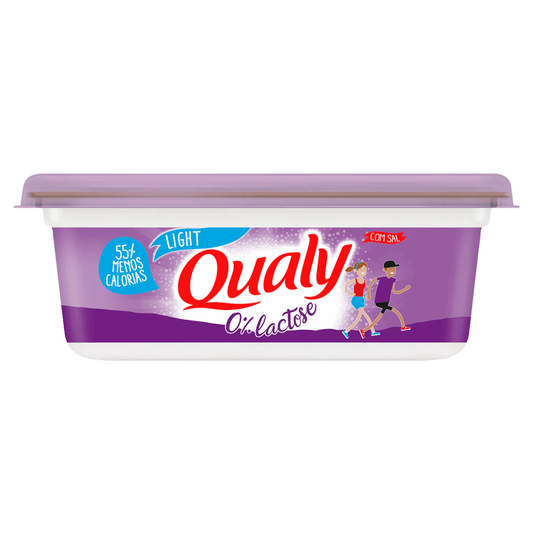Margarina com Sal Light Zero Lactose Pote Qualy 250g