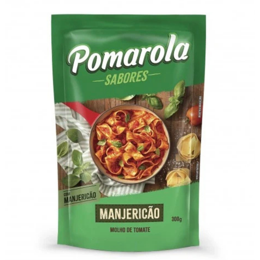 Molho de Tomate Caseiro Manjericão Pomarola 300g