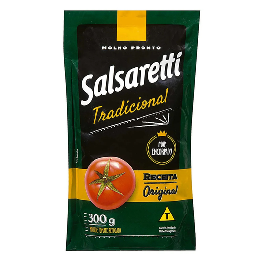 Molho de Tomate Salsaretti Tradicional Sachet 300g