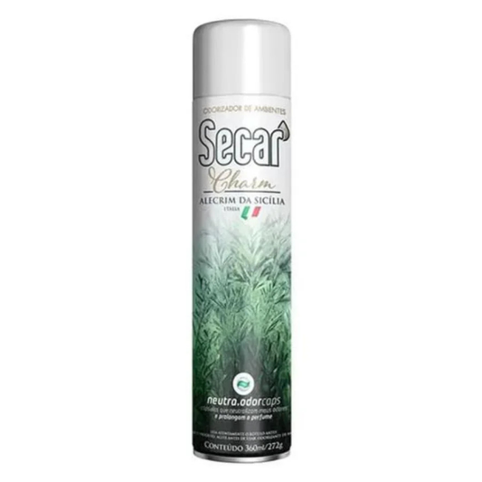 Odorizador De Ambientes Secar Charm Alecrim Da Sicília 360ml