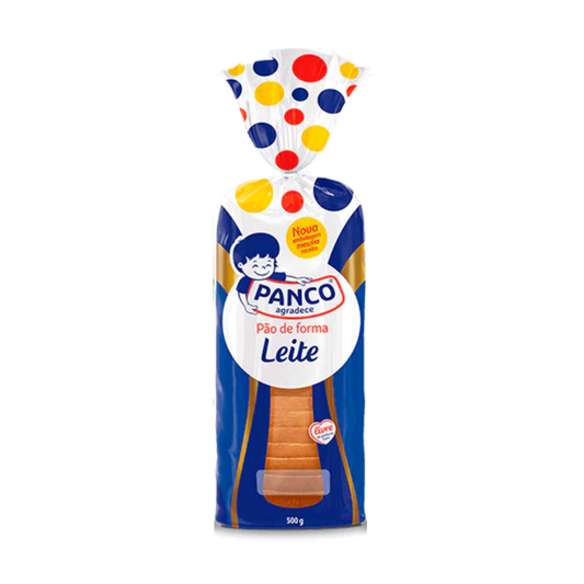 Pão de Forma Leite Panco 500g