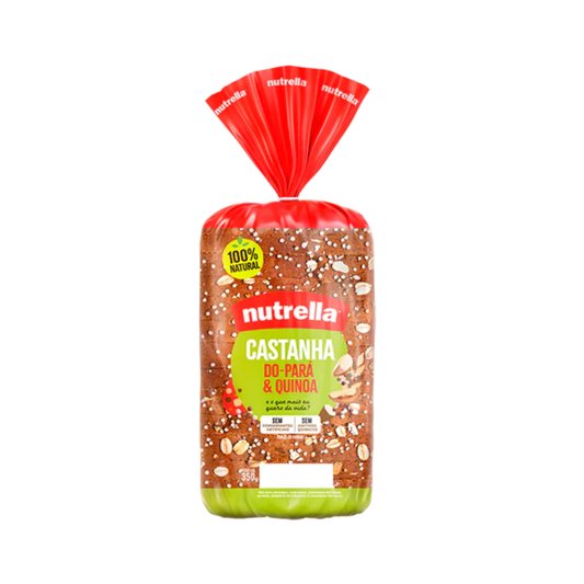 Pão Nutrella Castanha do Pará e Quinoa 350g