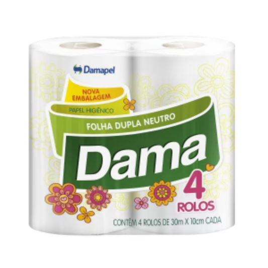 Papel Higiênico Fancy Folha Dupla 4 Rolos